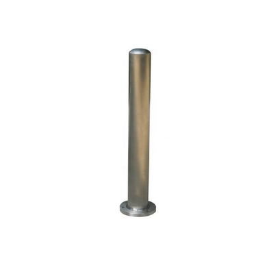 304 Stainless Steel Metal Parking Bollards Weather Resistant 895mm Height